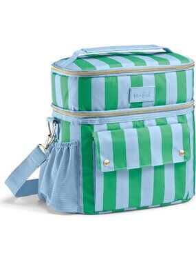 Insulated Soft Cooler Bag & Lunch Box - Dual Compartment, Perfect for Meals